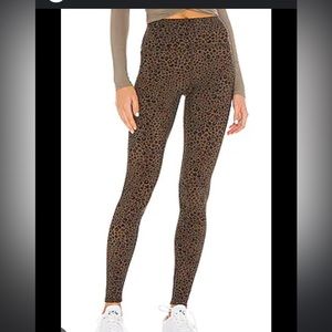 All Yoga Leopard Print Leggings Medium
